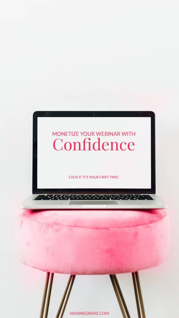 how to monetize your webinar with confidence esthetician masterclass