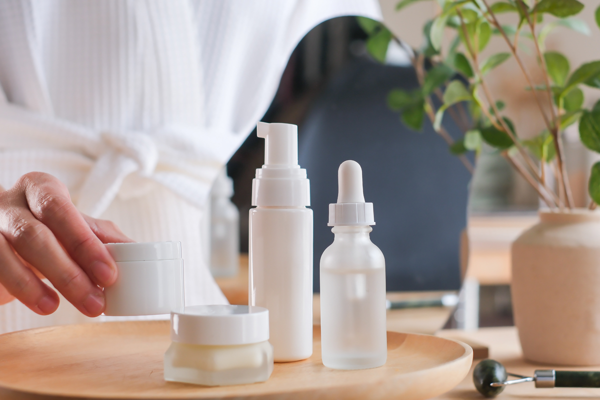 Skincare Products and backbar